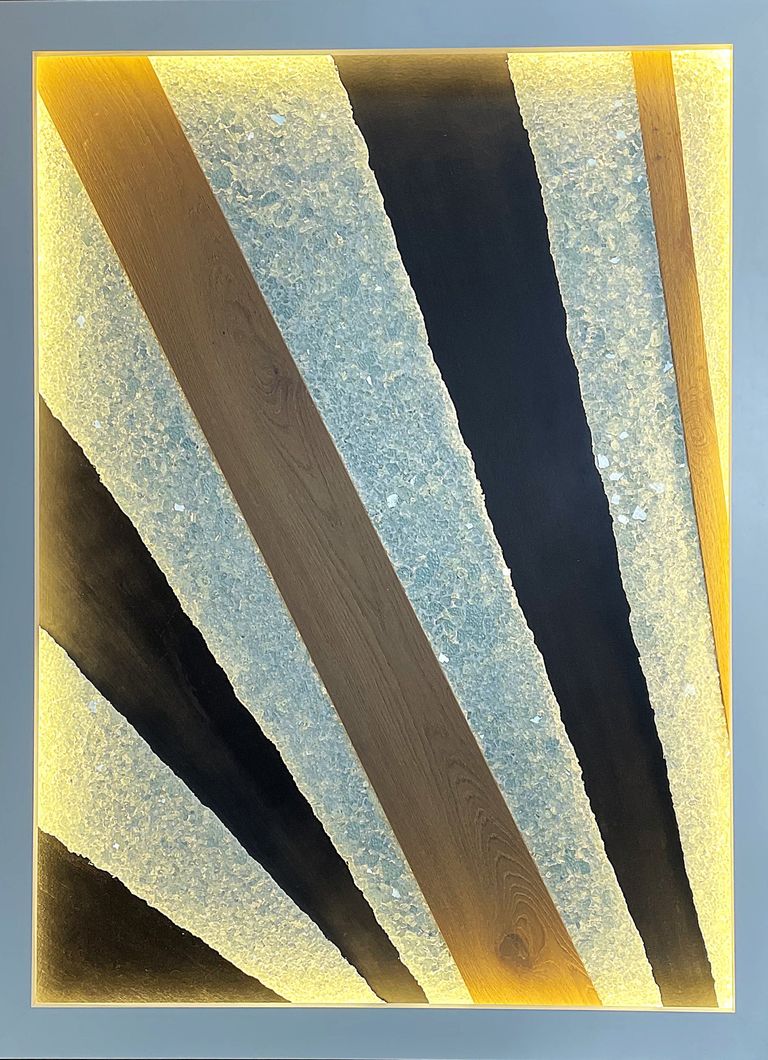 Erik-Groesch - Wings II - 2026 - Mixed Media on Wood- 124 x 164 x 11 cm
