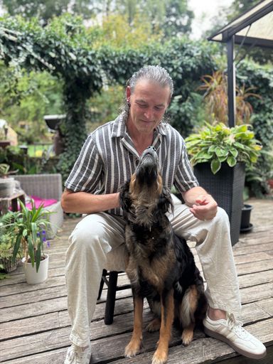 Erik Adam H Grösch mit Sammy