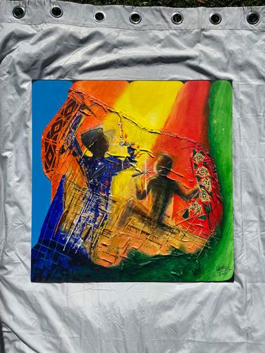 Erik Groesch - Stage of Memory - 90 x 90 -  2026 - rough