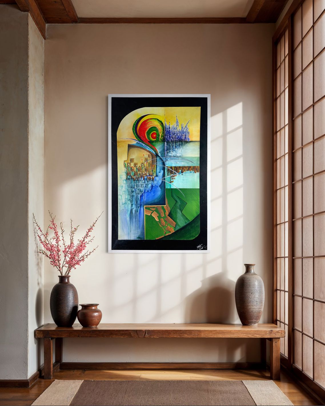 Erik Groesch "View Out the Window" 2025